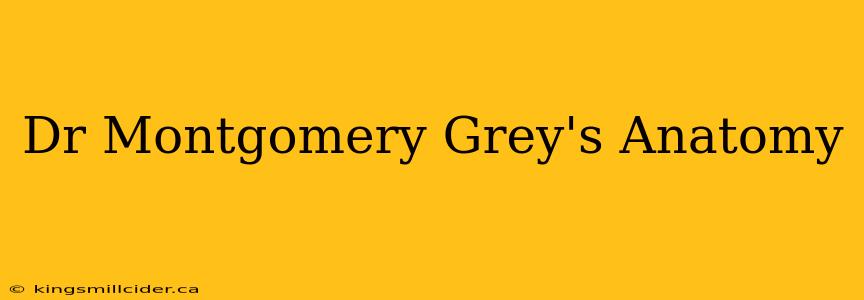 Dr Montgomery Grey's Anatomy