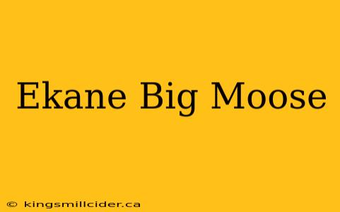 Ekane Big Moose