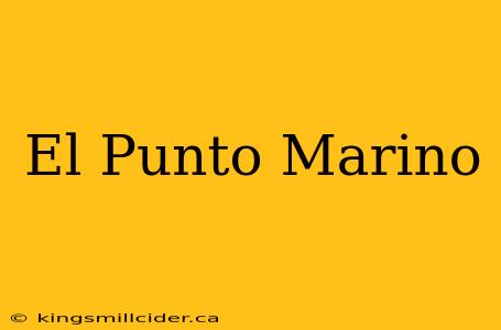 El Punto Marino