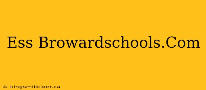 Ess Browardschools.Com