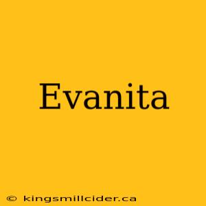 Evanita