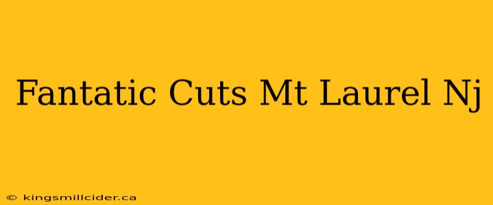 Fantatic Cuts Mt Laurel Nj