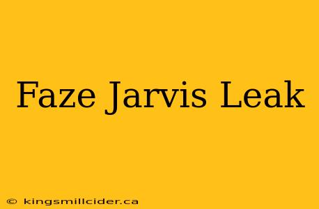 Faze Jarvis Leak