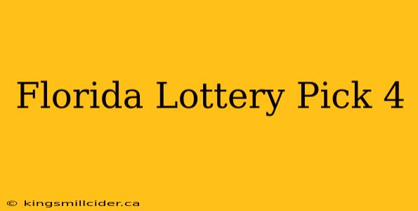 Florida Lottery Pick 4