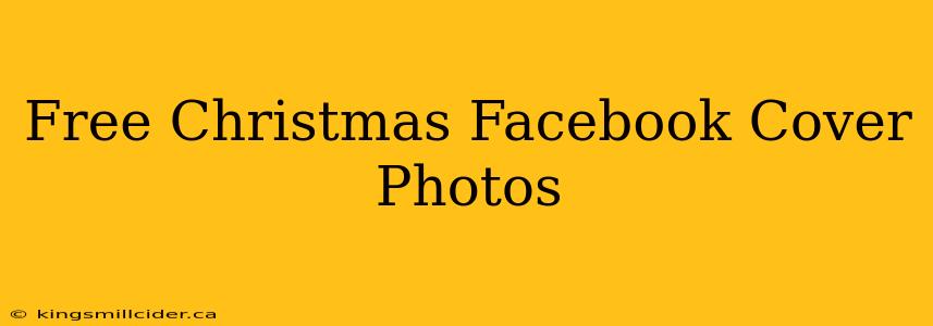 Free Christmas Facebook Cover Photos