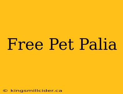 Free Pet Palia