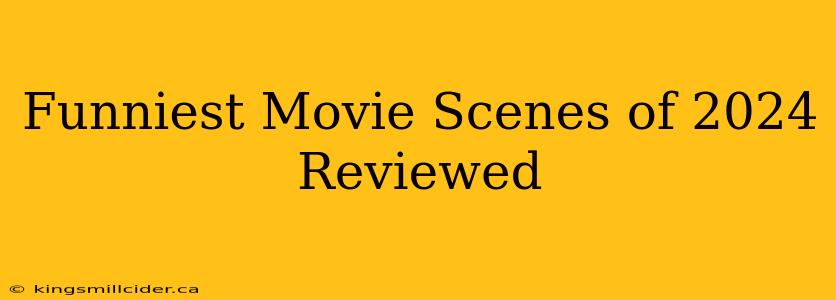 Funniest Movie Scenes of 2024 Reviewed