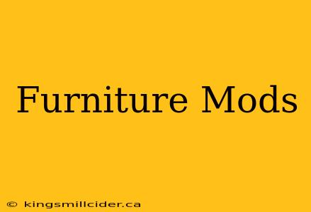 Furniture Mods