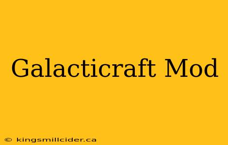 Galacticraft Mod