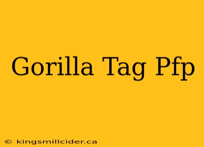 Gorilla Tag Pfp