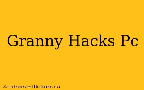 Granny Hacks Pc