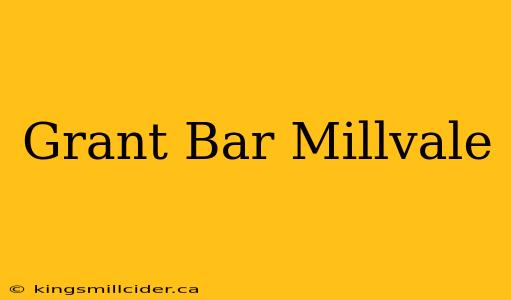 Grant Bar Millvale