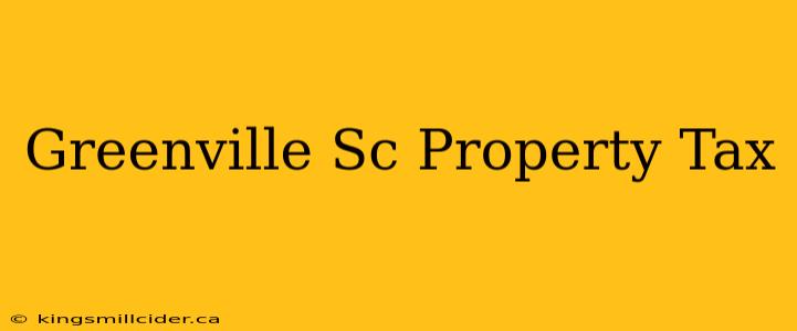 Greenville Sc Property Tax