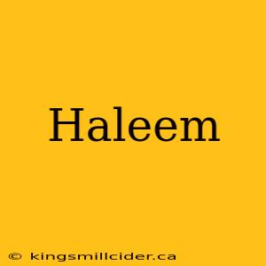 Haleem