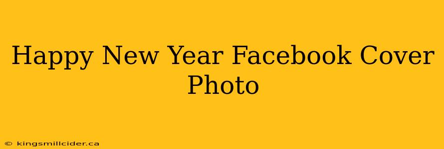 Happy New Year Facebook Cover Photo