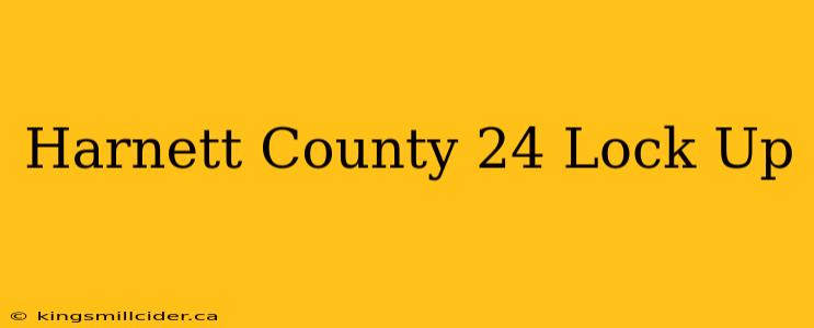 Harnett County 24 Lock Up