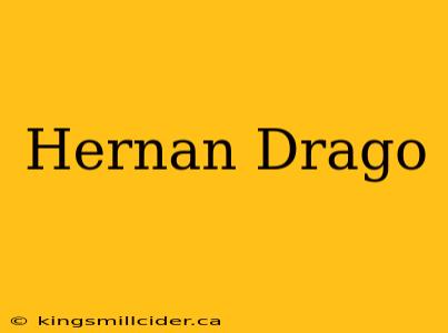 Hernan Drago