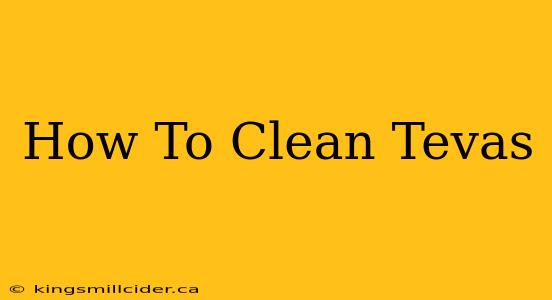 How To Clean Tevas