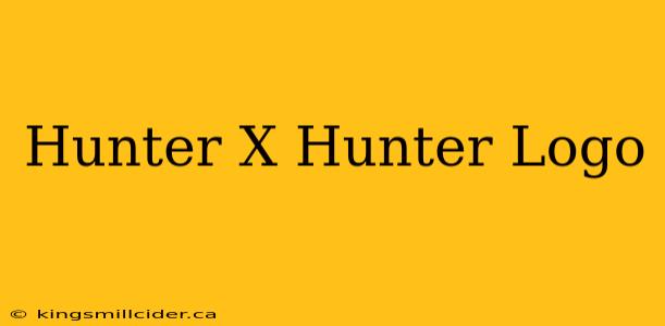 Hunter X Hunter Logo