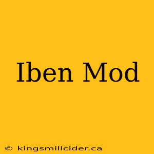 Iben Mod