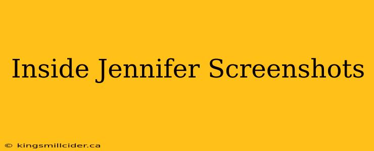 Inside Jennifer Screenshots