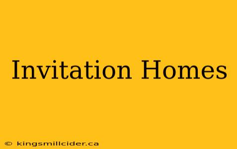 Invitation Homes