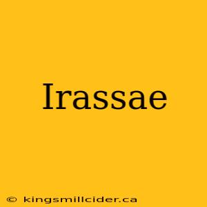 Irassae