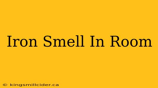 Iron Smell In Room