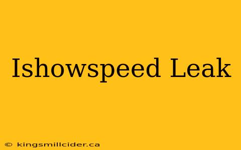 Ishowspeed Leak