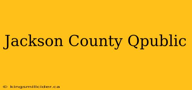 Jackson County Qpublic