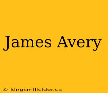 James Avery