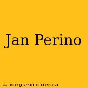 Jan Perino