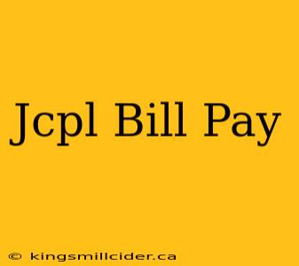 Jcpl Bill Pay