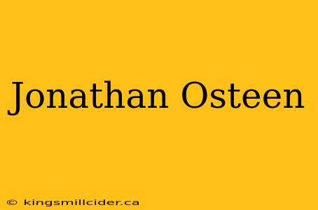 Jonathan Osteen