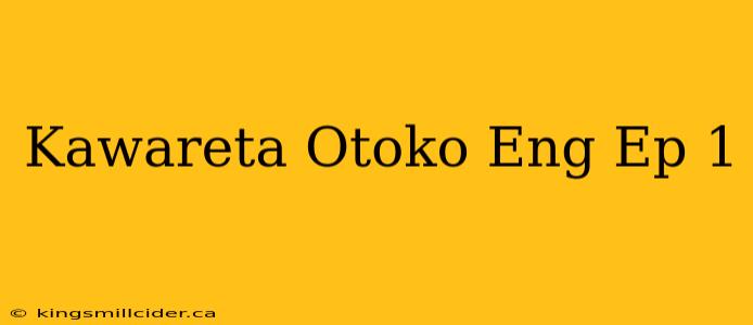 Kawareta Otoko Eng Ep 1