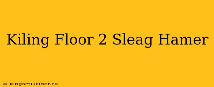 Kiling Floor 2 Sleag Hamer