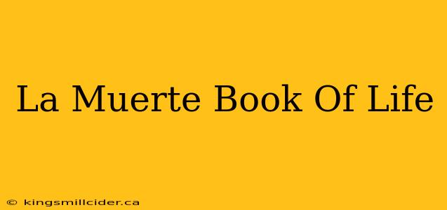 La Muerte Book Of Life