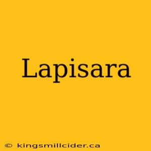 Lapisara