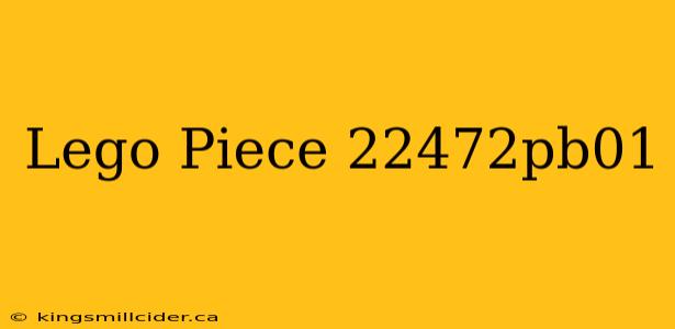 Lego Piece 22472pb01