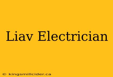 Liav Electrician