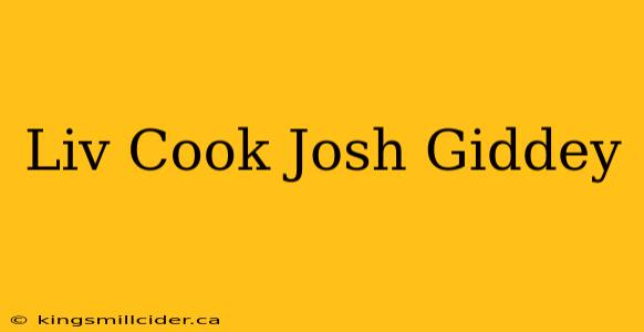 Liv Cook Josh Giddey