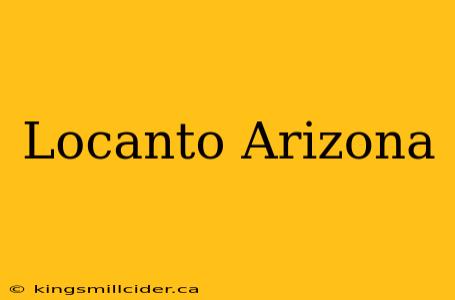 Locanto Arizona