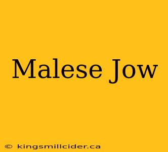 Malese Jow