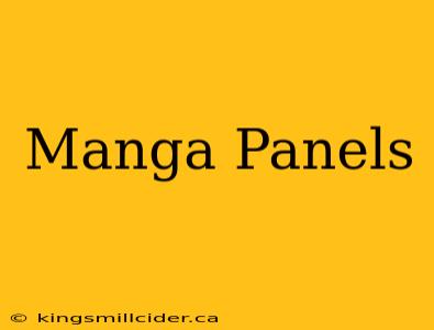 Manga Panels