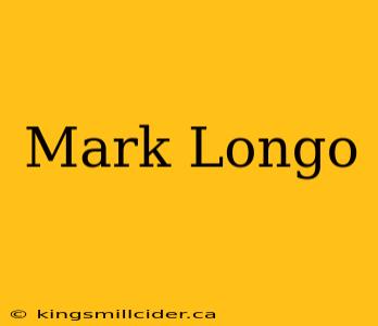 Mark Longo