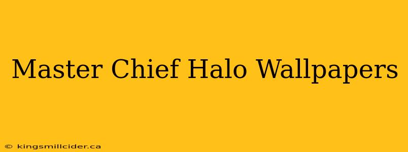 Master Chief Halo Wallpapers