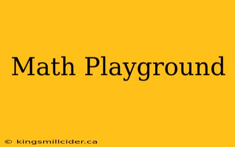 Math Playground