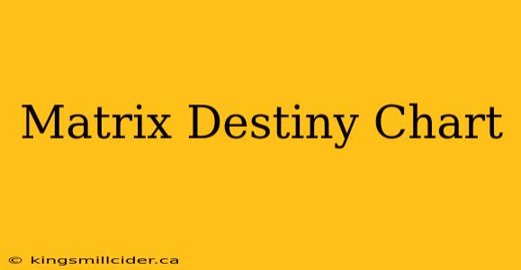 Matrix Destiny Chart