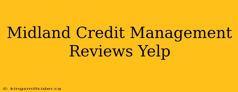 Midland Credit Management Reviews Yelp