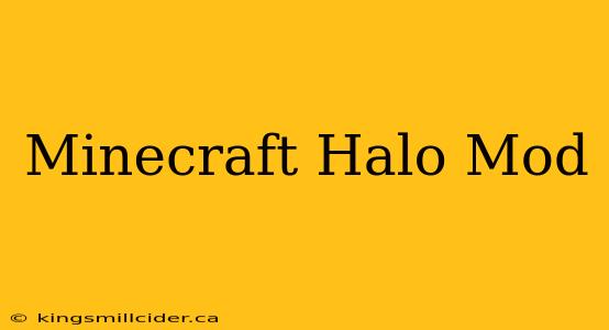 Minecraft Halo Mod